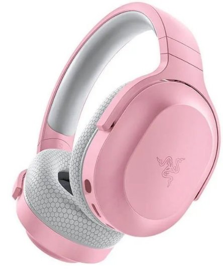 slušalke RAZER Barracuda X Wireless (2022), brezžične, Bluetooth, WiFi, Quartz Pink