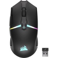 Miška CORSAIR Nightsabre Wireless, RGB, optična, brezžična, 26000dpi, črna