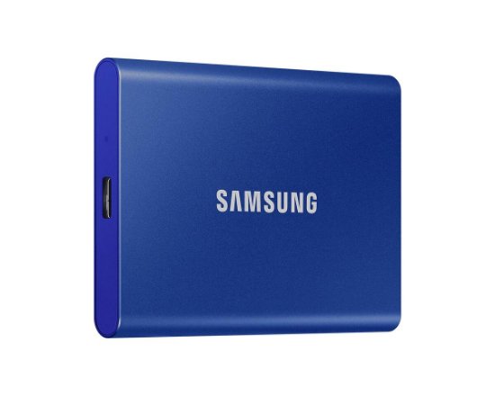 Zunanji SSD 1TB SAMSUNG T7, MU-PC1T0H/WW, 1050 MB/s, USB-C, V-Nand, modri