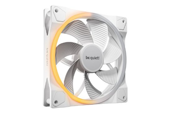 Ventilator BE QUIET Light Wings Reverse, PWM, RGB, 140 mm, 1300 vrt/min, bel