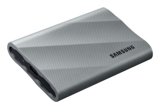 Zunanji SSD 1TB SAMSUNG T9 MU-PK1T0G/WW, maks. do 2000/1950 MB/s, sivi