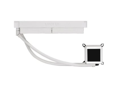 Vodno hlajenje LIAN LI GALAHAD II LCD 280, ARGB, LCD ekran, CPU hlađenje, za Intel i AMD, belo