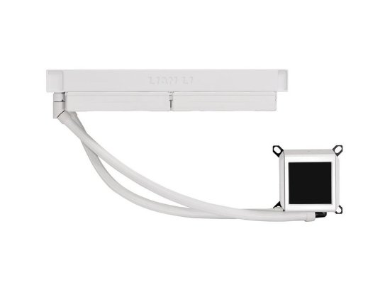 Vodno hlajenje LIAN LI GALAHAD II LCD 280, ARGB, LCD ekran, CPU hlađenje, za Intel i AMD, belo