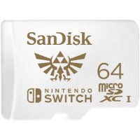 Pomnilniška kartica SANDISK za Nintendo Switch, microSDXC, 64 GB, SDSQXAT-064G-GNCZN, U3, C10, A1, UHS-I