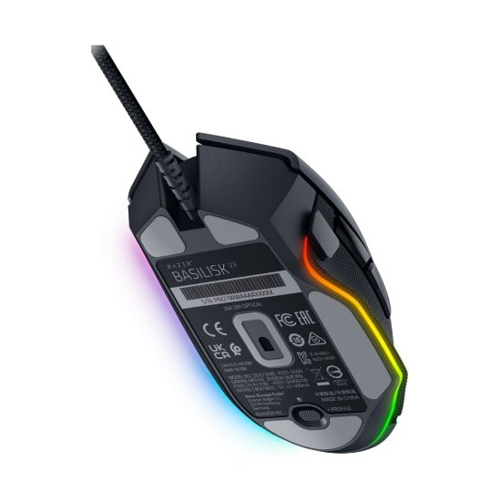 Miška Razer Basilisk V3, optična 226000dpi, črna, USB
