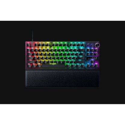 Tipkovnica RAZER Huntsman V3 Pro Tenkeyless 8KHz, Analog Optical Switch Gen 2, RGB, US Layout, USB, črna