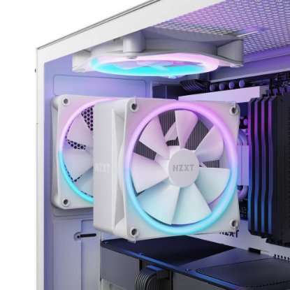 Hladilnik NZXT T120, za Intel in AMD, RGB, beli