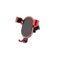 Nosilec za pametni telefon LDNIO MG01, avtomatski, za ventilacijski otvor, do 6.5",  rdeči