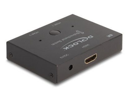 razdelnik DELOCK, HDMI 2-1 switch, 8K 60Hz