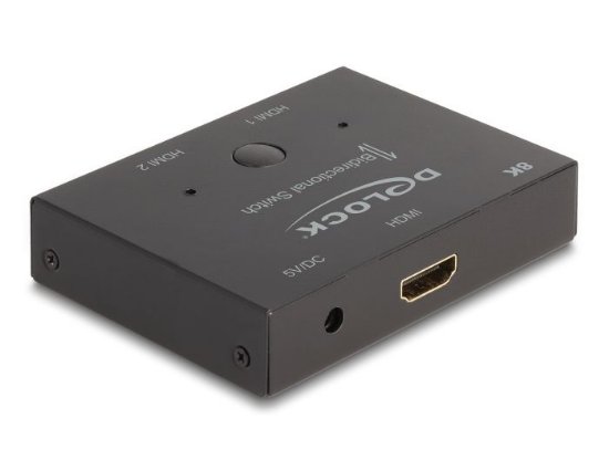 razdelnik DELOCK, HDMI 2-1 switch, 8K 60Hz