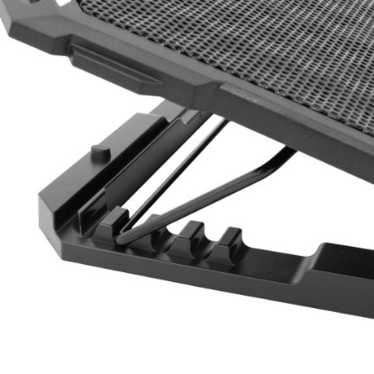 Hlajenje za prenosni računalnik WHITE SHARK GCP-20 Ice Ghost, do 17,3", črno