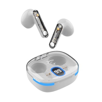 slušalke WHITE SHARK GEB-TWS37 Hyperbeat, in-ear, brezžične, bluetooth, bele