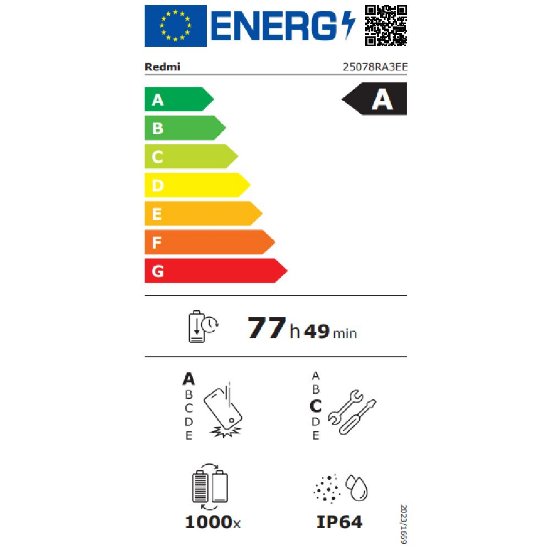 Mobitel XIAOMI Redmi 15C, 6,9", 4GB, 128GB, Android 15, zelen