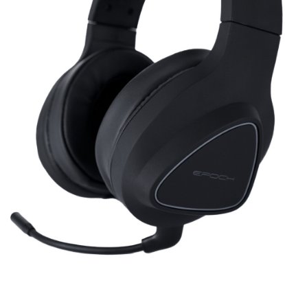 slušalke EPOCH Nix, RGB, brezžične, črne