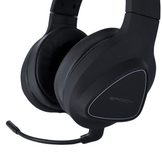 slušalke EPOCH Nix, RGB, brezžične, črne