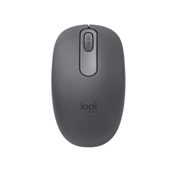 Miška LOGITECH M196, optična, brezžična, BT, 1000dpi, siva