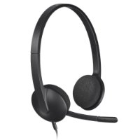 slušalke LOGITECH Headset H340 Stereo, USB
