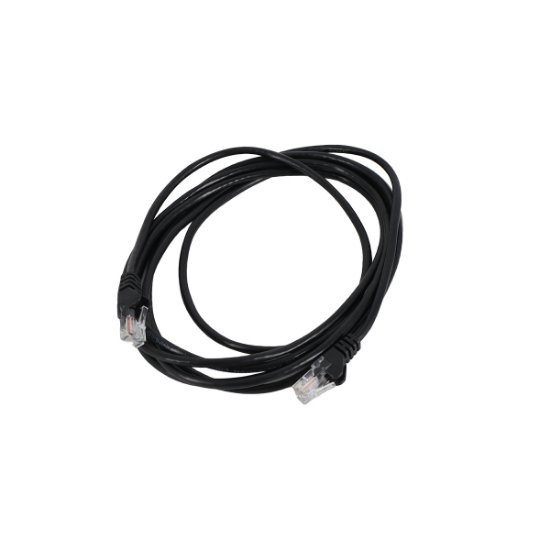 Kabel OCTIO patch CAT6 U/UTP, črn, 3m