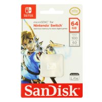 Pomnilniška kartica SANDISK za Nintendo Switch, microSDXC, 64 GB, SDSQXAT-064G-GNCZN, U3, C10, A1, UHS-I