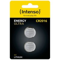 Baterije INTENSO CR2016, litijeve, 3 V, 80 mAh, 2 kosa