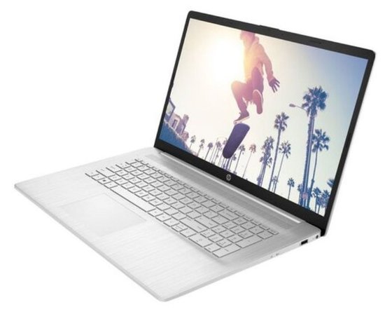 Prenosnik HP 17-cp2035nm / Ryzen 5 7520U, 16GB, 512GB SSD, AMD Radeon Graphics, 17.3" FHD IPS, bez OS, srebrni