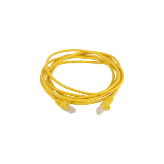 Kabel OCTIO patch CAT5e U/UTP, rumen, 3m