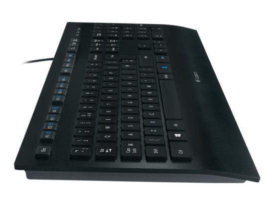Tipkovnica LOGITECH K280, črna, USB