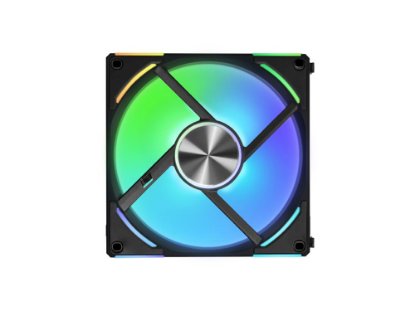 Ventilator LIAN LI Uni Fan AL120 V2 RGB PWM, 120mm, črni