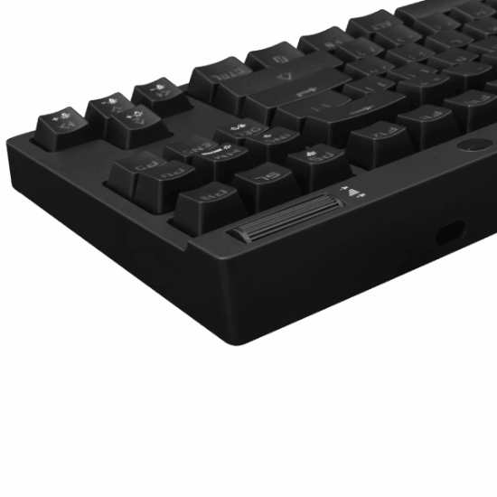 Tipkovnica WHITE SHARK ESL-K1 Kodachi, RGB, mehanička, US-Layout, USB, črna