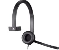 slušalke LOGITECH Headset H570e Mono, USB, črne