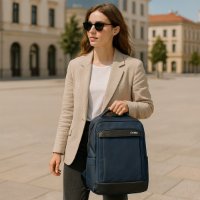 Nahrbtnik za prenosnik OCTIO Venture 15,6" moder