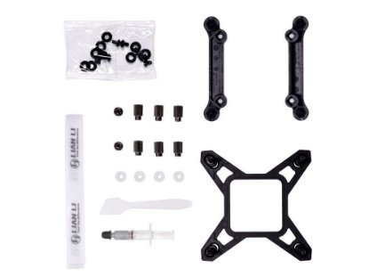 Vodno hlajenje LIAN LI GALAHAD II LCD 280, ARGB, LCD ekran, CPU hlađenje, za Intel i AMD, belo