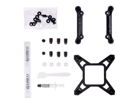 Vodno hlajenje LIAN LI GALAHAD II LCD 280, ARGB, LCD ekran, CPU hlađenje, za Intel i AMD, belo