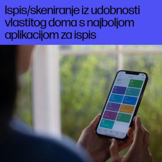 Multifunkcijski Tiskalnik HP OfficeJet Pro 8122e , 405U3B, Tiskalnik/scanner/copy, 4800dpi, WiFi, LAN, USB, beli, Instant Ink