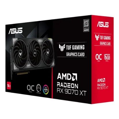 Grafična kartica ASUS TUF Gaming AMD Radeon RX 9070 XT OC, 16GB GDDR6
