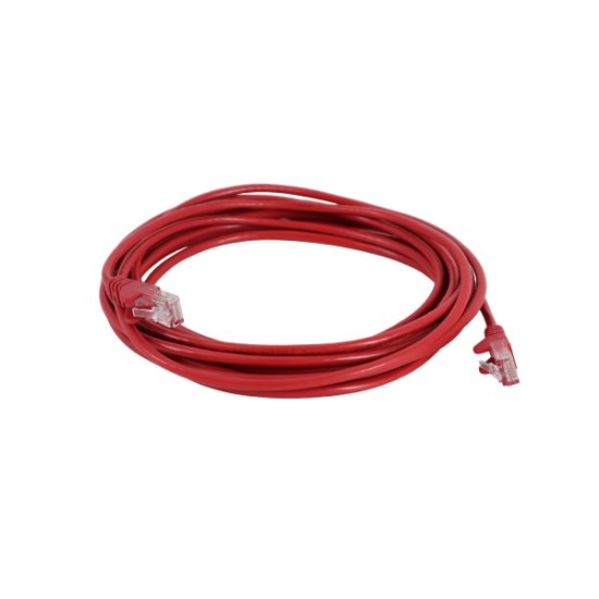 Kabel OCTIO patch CAT5e U/UTP, rdeč, 5m