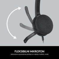 slušalke LOGITECH Headset H340 Stereo, USB