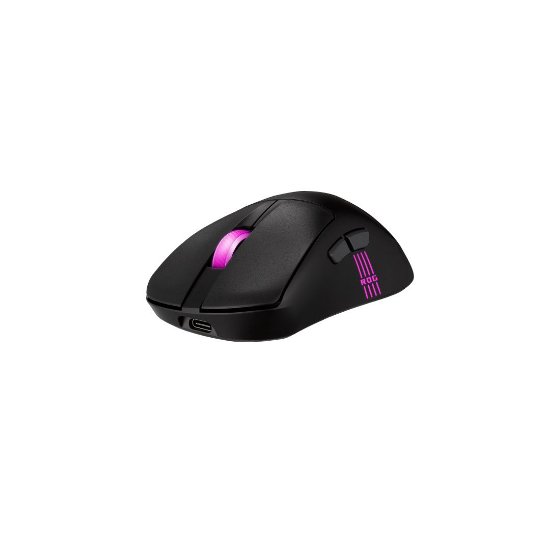 Miška ASUS Keris II Origin, RGB, optična, brezžična, BT, 42000dpi, črna