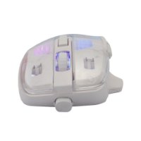 Miška BARACUDA Anglerfish, RGB, optični, 7200dpi, bela