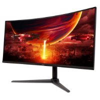 Gaming monitor 34" ACER Nitro ED340CUS3bmiipx UM.CE0EE.301, UWQHD, VA, 165Hz, 1ms, 250cd/m2, FreeSync, ukrivljen, zvočniki, črn