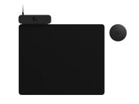 Podloga za miško LOGITECH G PowerPlay 2, Gaming, z brezžičnim polnjenjem, platnena, črna
