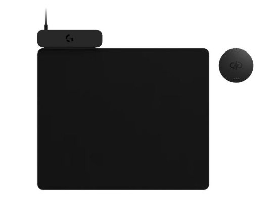 Podloga za miško LOGITECH G PowerPlay 2, Gaming, z brezžičnim polnjenjem, platnena, črna