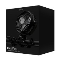 Ventilator MIKAMAX Flex Fan, baterijski, fleksibilno stojalo, črn