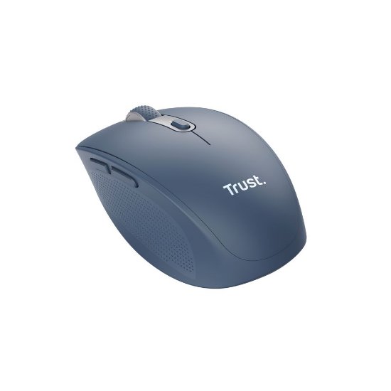 Miška TRUST Ozaa Compact, optična, brezžična, 3200 dpi, modra
