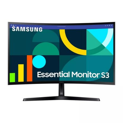 Monitor 27" SAMSUNG LS27D366GAUXEN, FHD, VA, 100Hz, 4ms, 250cd/m2, ukrivljen, črni