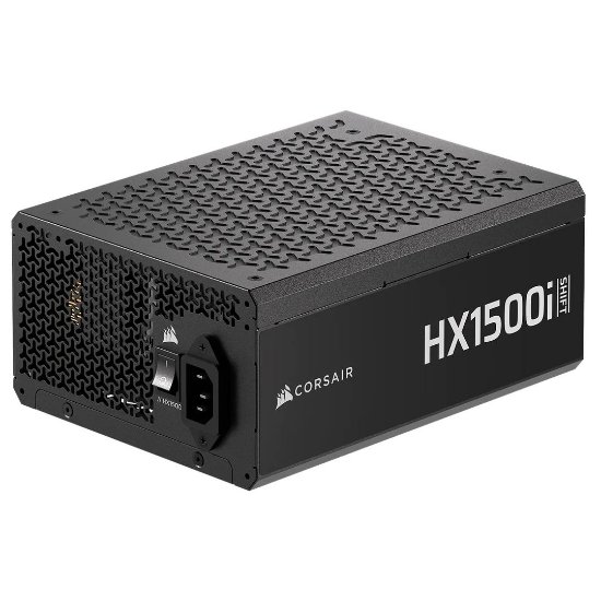 Napajalnik 1500W, CORSAIR HX1500i Shift, CP-9020269-EU, ATX v3.1, 140mm vent., 80+ Platinum, modularni