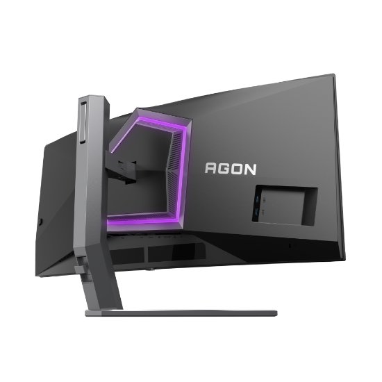 Gaming monitor 34" AOC Agon Pro AG346UCD, UWQHD, OLED, 175Hz, 1ms, 1000cd/m2, FreeSync, ukrivljen, zvočnici, črni