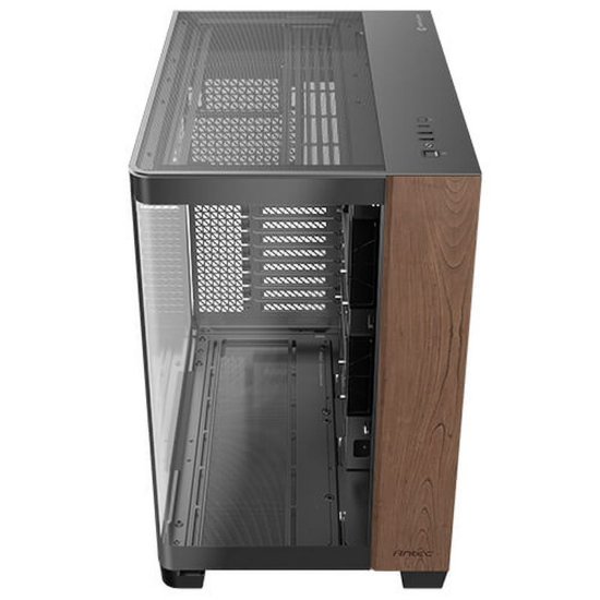 Ohišje ANTEC C8 Curved Wood, Full Tower, E-ATX, črno, bez napajalnika