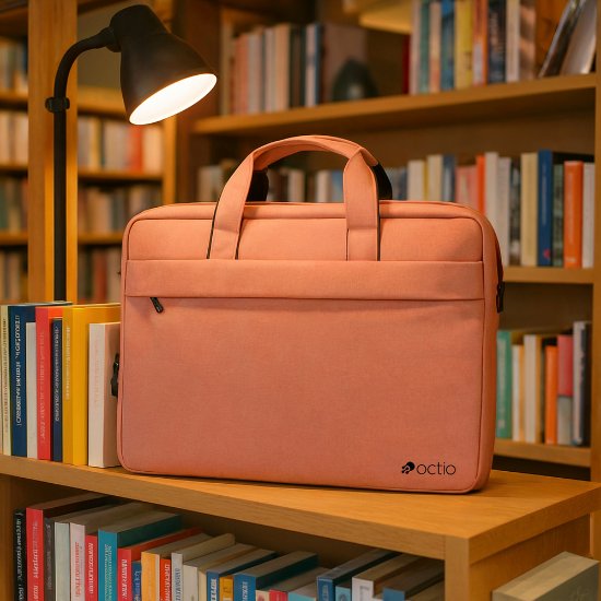 Torbica za prenosni računalnik OCTIO Ascend, 15,6", roza