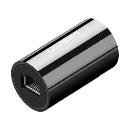 Razdelilec adapter UGREEN, RJ45 na RJ45, črni